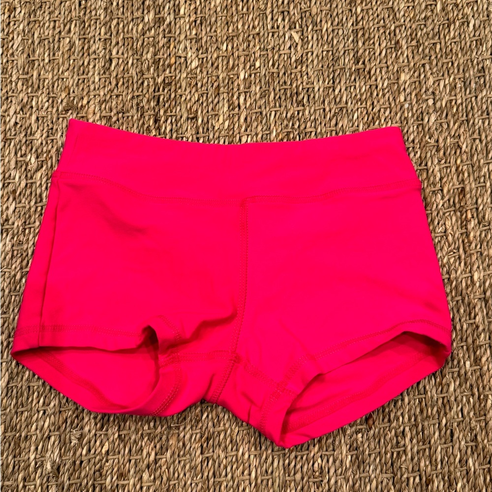 Honeycut size 10 hot pink dance shorts